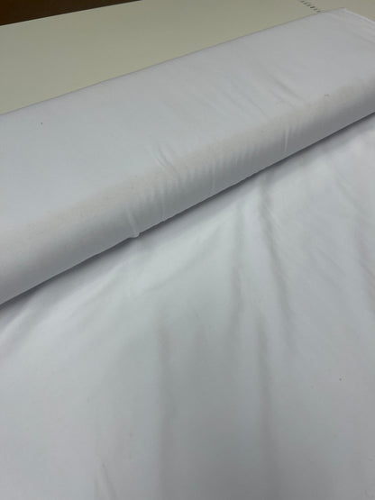 Tricot de coton - blanc