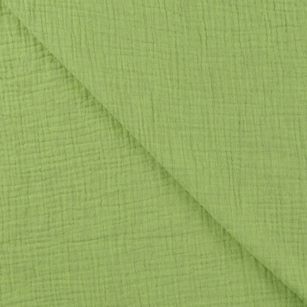 Mousseline vert chiné