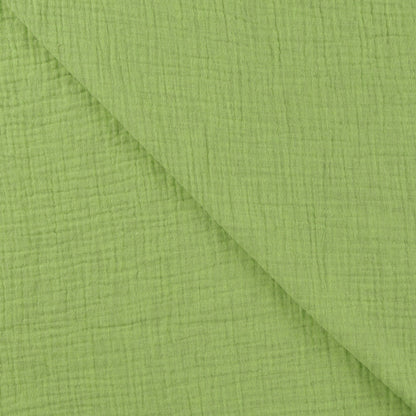 Mousseline vert chiné