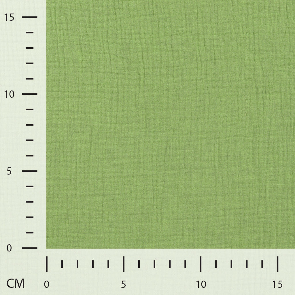 Mousseline vert chiné