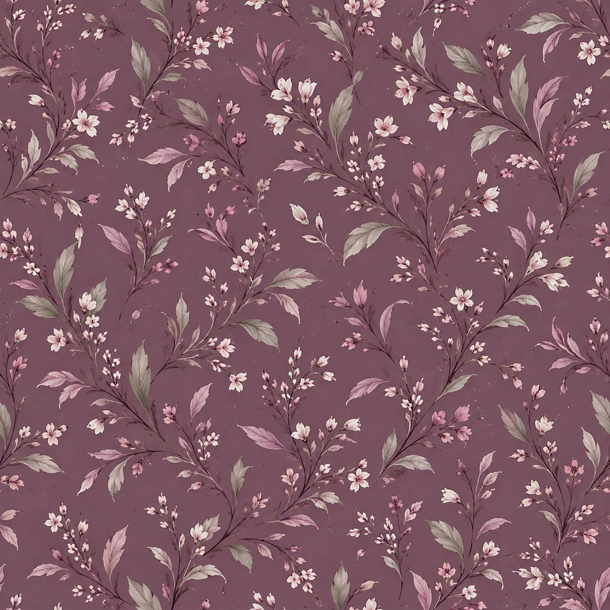 softshell fabric with floral pattern on dusty pink background