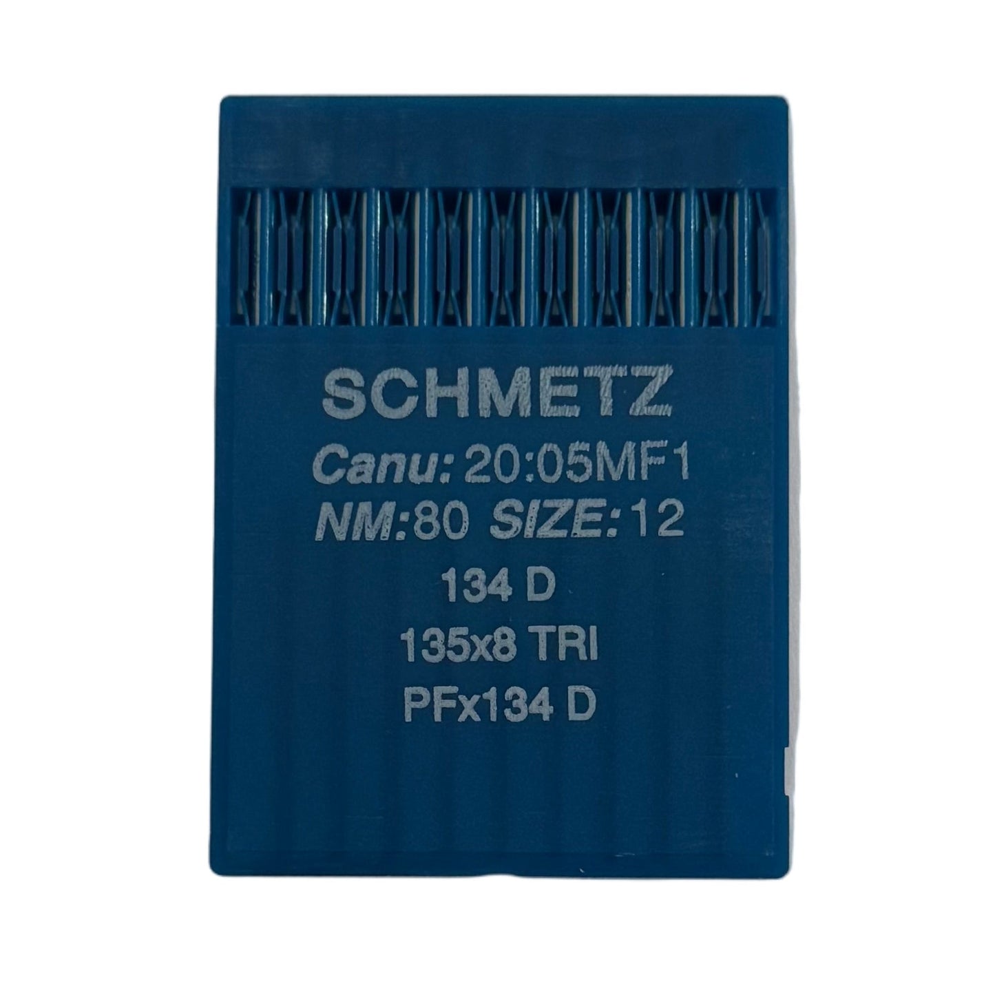 Image des aiguilles industrielles SCHMETZ 134 D pour cuir (10 pcs) – disponible chez Šarlotes audumi