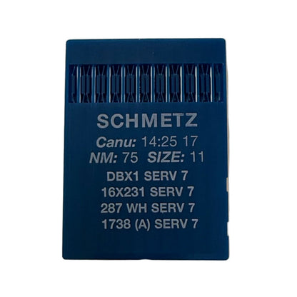 Aiguilles pour machines à coudre industrielles SCHMETZ DBx1 SERV 7 – universelles (10 pièces)