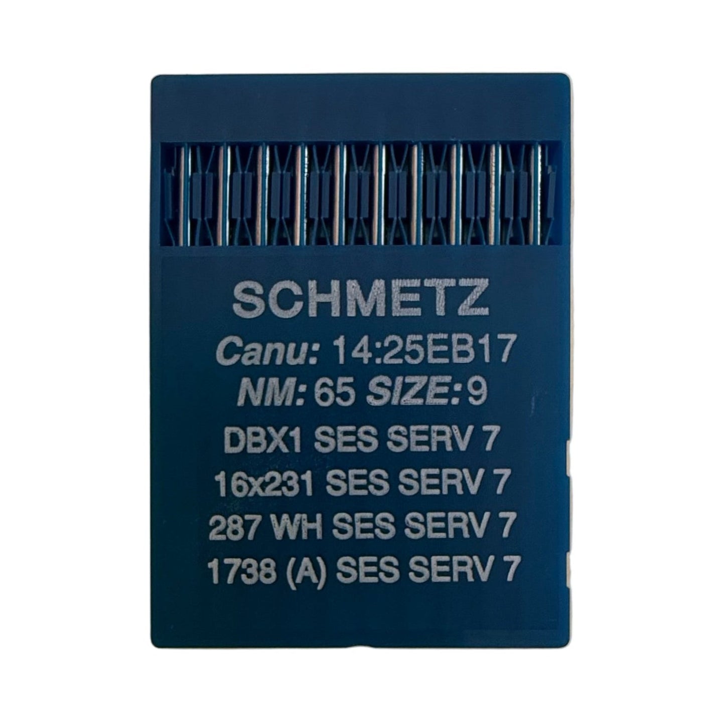 Aiguilles pour machines à coudre industrielles SCHMETZ DBx1 SES SERV 7 – pour maille fine et tissus tissés légers (10 pièces)