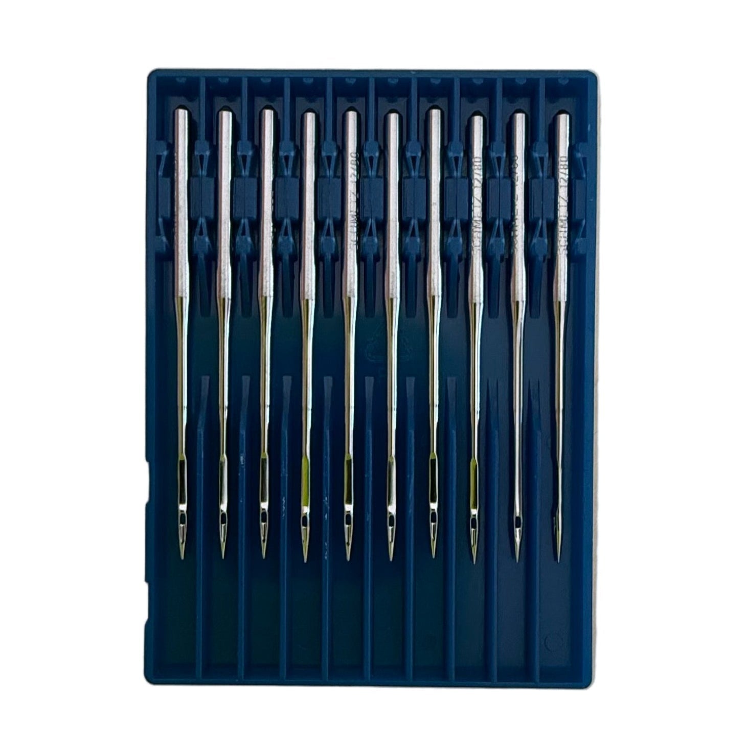 Aiguilles pour machines à coudre industrielles SCHMETZ DBx1 SUK SERV 7 – pour jersey, jean et matières extensibles (10 pièces)