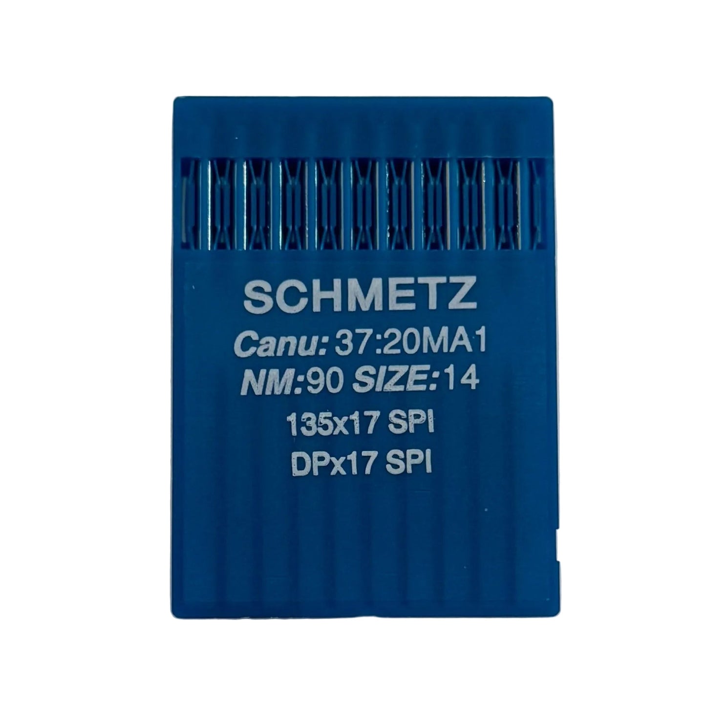Image of SCHMETZ DPx17 SPI needles for industrial sewing machines – for thick and thin fabrics (10 pcs.) – available at Šarlotes audumi