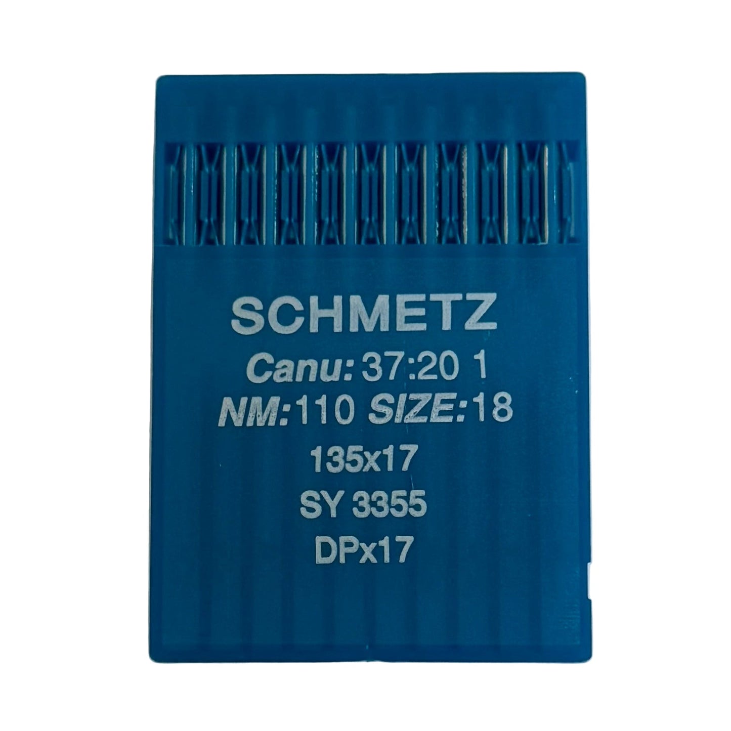 Image with SCHMETZ DPX17 industrial sewing machine needles - universal (10 pcs) – available at Šarlote’s fabrics