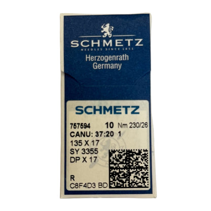alt
Image with SCHMETZ DPX17 industrial sewing machine needles - universal (10 pcs) – available at Šarlotes audumi