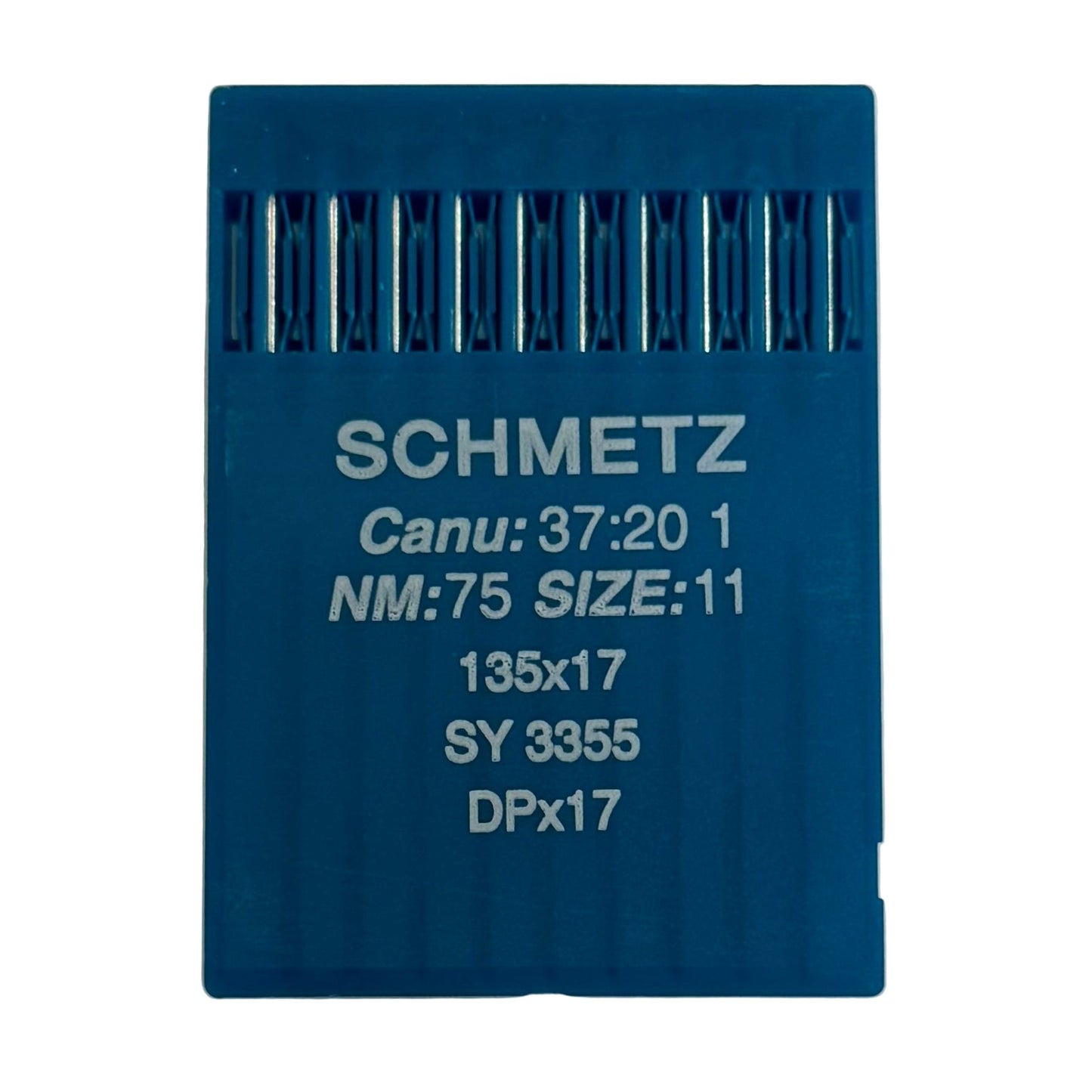 Image of SCHMETZ DPX17 industrial sewing machine needles - universal (10 pcs.) – available at Charlotte's Fabrics