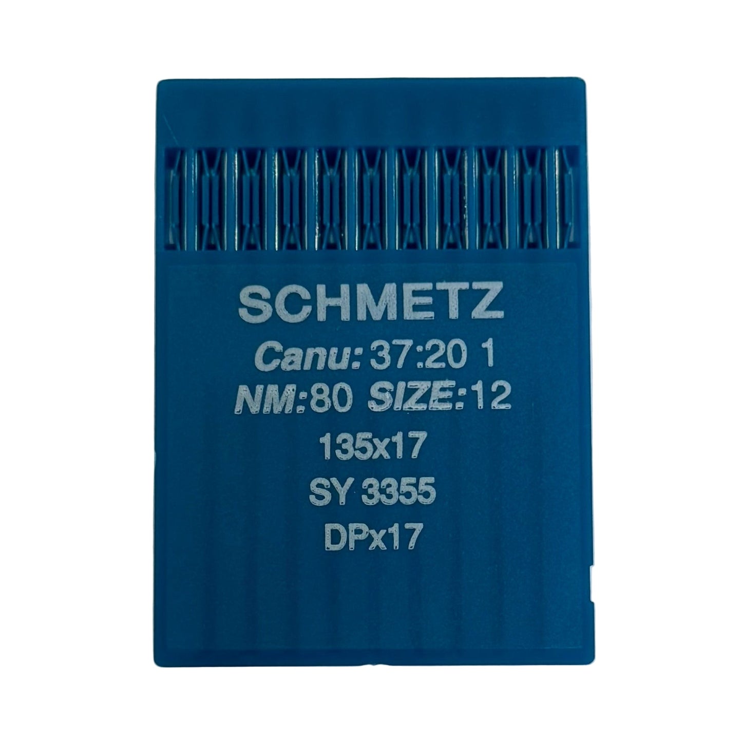 Image of SCHMETZ DPX17 industrial sewing machine needles - universal (10 pcs) – available at Charlotte's Fabrics