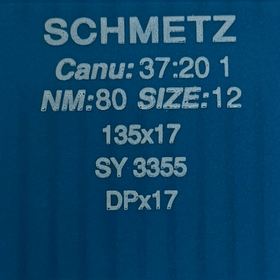 Image with SCHMETZ DPX17 industrial sewing machine needles - universal (10 pcs) – available at Charlotte's Fabrics