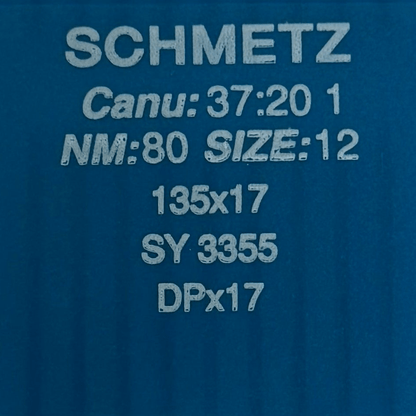Image with SCHMETZ DPX17 industrial sewing machine needles - universal (10 pcs) – available at Charlotte's Fabrics