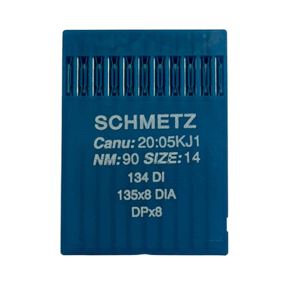 Image des aiguilles pour machines à coudre industrielles SCHMETZ DPx5 DI pour cuir (10 pcs) – disponible chez Šarlotes audumi