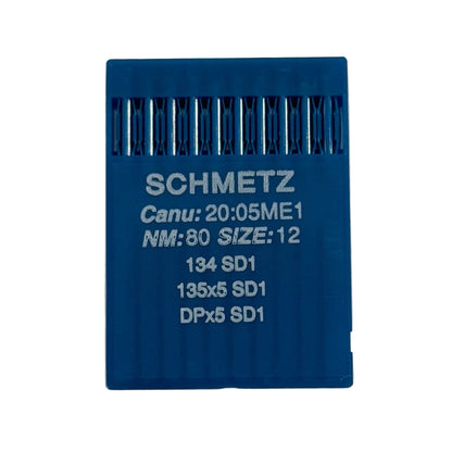 alt
Image of SCHMETZ DPx5 SD1 industrial sewing machine needles – for leather (10 pcs.) – available at Šarlotes audumi