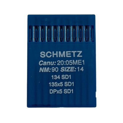 alt
Image of SCHMETZ DPx5 SD1 industrial sewing machine needles – for leather (10 pcs) – available at Charlotte Fabrics