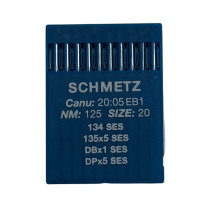 Image with SCHMETZ DPx5 SES industrial sewing machine needles – for knitwear and sportswear (10 pcs.) – available at Šarlotes audumi