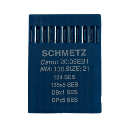 Image with SCHMETZ DPx5 SES industrial sewing machine needles – for knitwear and sportswear (10 pcs) – available at Šarlotes audumi