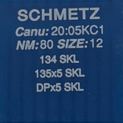 Image of SCHMETZ DPx5 SKL needles for industrial sewing machines – for very coarse knitwear (10 pcs) – available at Šarlotes audumi
