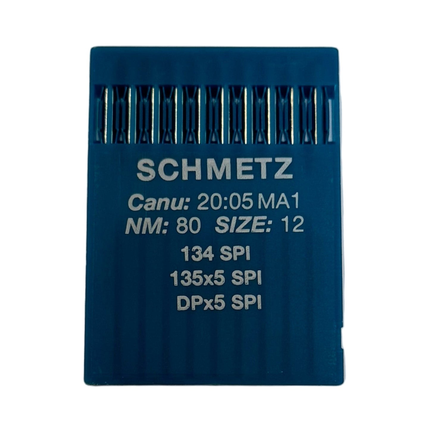 Image de machines à coudre industrielles SCHMETZ DPx5 SPI pour tissus épais et fins (10 p.) – disponible chez Šarlotes audumi