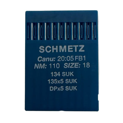 Image with SCHMETZ DPx5 SUK industrial sewing machine needles – for knitwear and denim (10 pcs.) – available at Šarlotes audumi