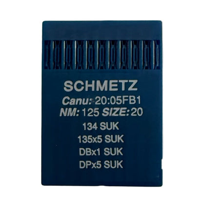 Image of SCHMETZ DPx5 SUK industrial sewing machine needles for knitwear and denim (10 pcs) – available at Šarlotes audumi