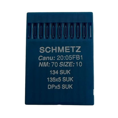 Image with SCHMETZ DPx5 SUK industrial sewing machine needles – for knitwear and denim (10 pcs.) – available at Šarlotes audumi