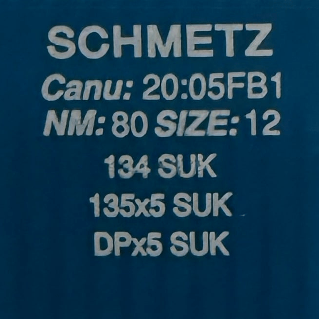 Image of SCHMETZ DPx5 SUK industrial sewing machine needles for knitwear and denim (10 pcs.) – available at Šarlotes audumi