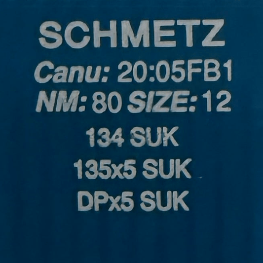 Image of SCHMETZ DPx5 SUK industrial sewing machine needles for knitwear and denim (10 pcs.) – available at Šarlotes audumi