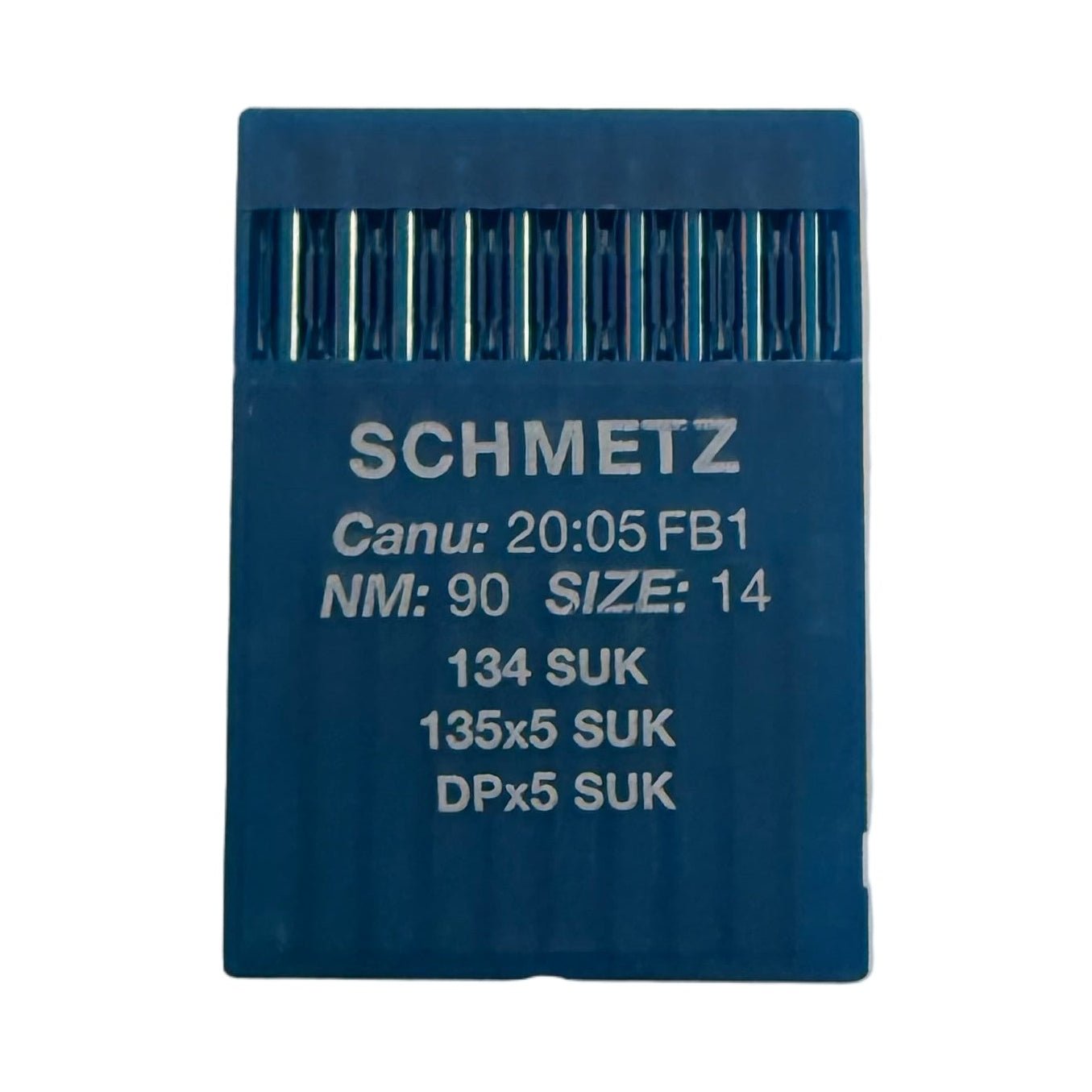 Image with SCHMETZ DPx5 SUK industrial sewing machine needles – for knitwear and denim (10 pcs) – available at Šarlotes audumi