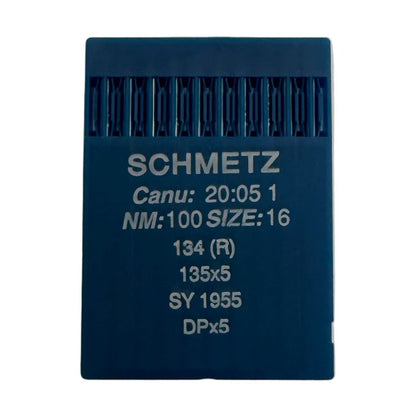 Image des aiguilles pour machines à coudre industrielles SCHMETZ DPx5 - universelles (10 pièces) – disponible chez Šarlotes audumi