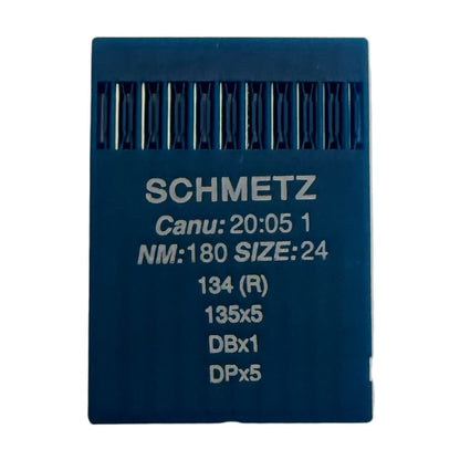 Image d’aiguilles pour machines à coudre industrielles SCHMETZ DPx5, universelles (10 pcs) – disponibles chez Šarlotes audumi