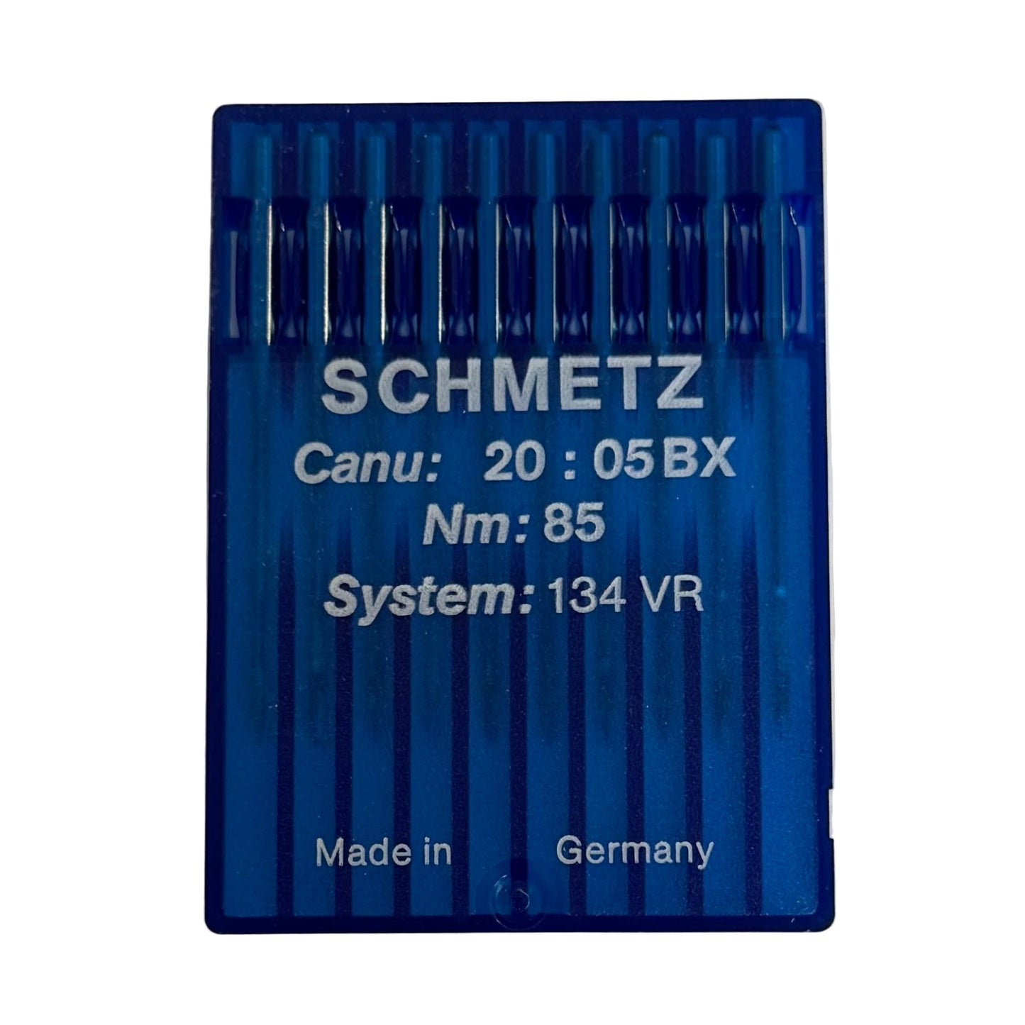 Image avec aiguilles pour machines à coudre industrielles SCHMETZ DPx5 VR - cuir (10 pièces) – disponible chez Šarlotes audumi