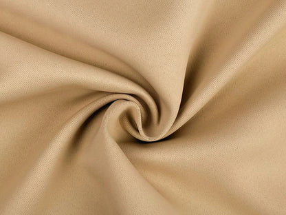 Curtain fabric, blackout Blackout|230 g/m² 140 cm|yellowish beige