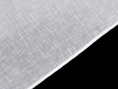 Curtain fabric with lead thread | 276 cm wide|linen imitation