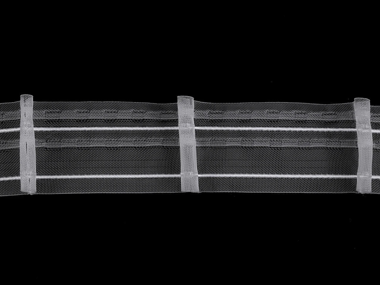 Ruban pour rideaux à pli unique 50 mm – disponible chez Šarlotes audumi