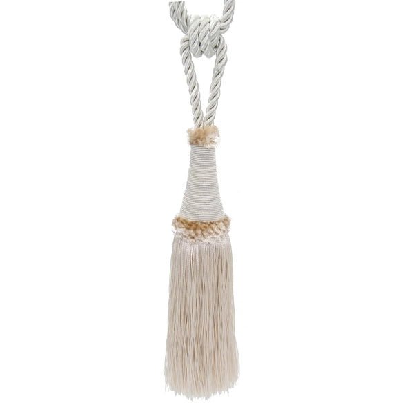 Image of curtain holders, tiebacks with fringe|in various shades – available at Šarlotes audumi