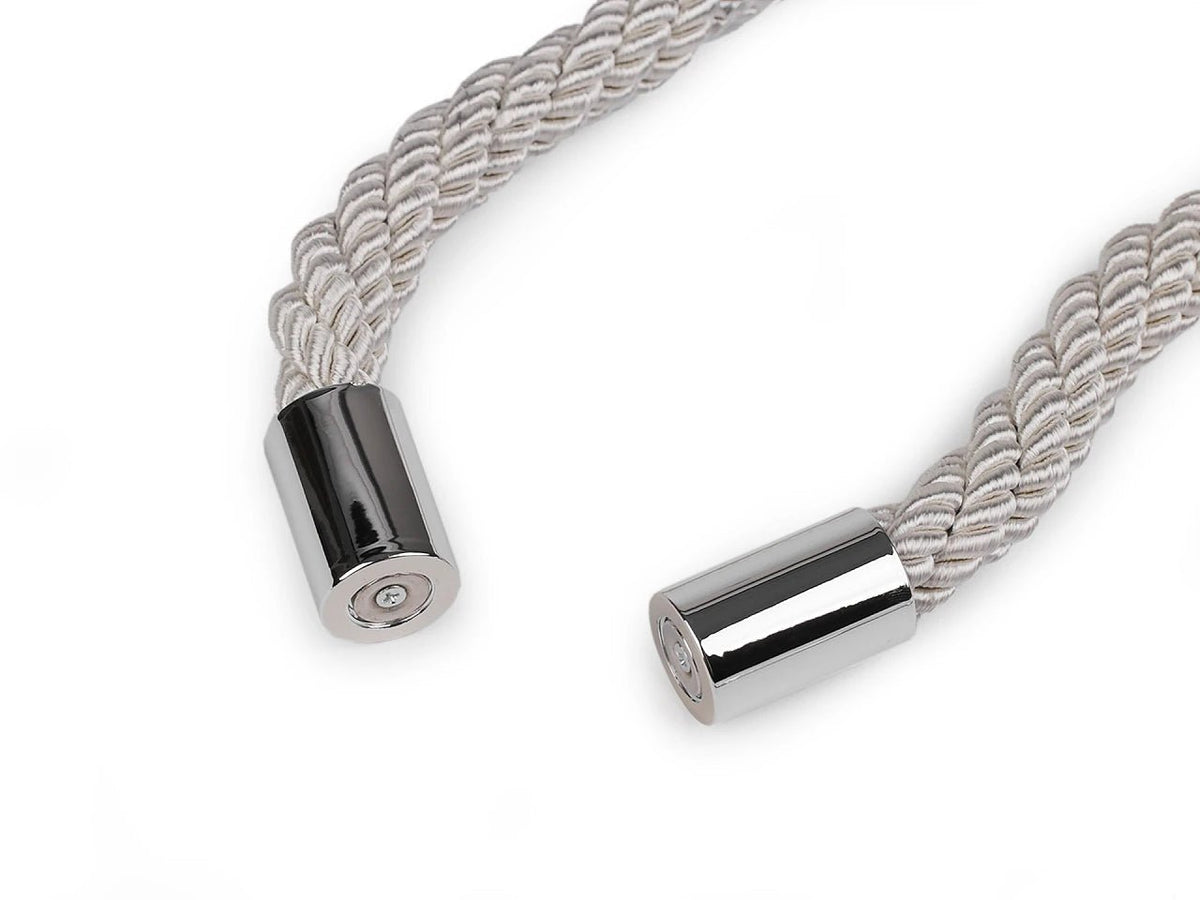 Image of magnetic curtain tiebacks (set of 2) – available online at Šarlotes audumi