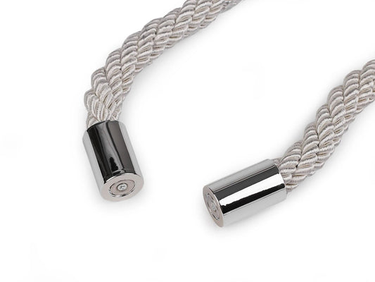Image of magnetic curtain tiebacks (set of 2) – available online at Šarlotes audumi