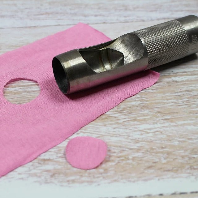 alt
Image with round hole punch set for fabric and leather (8 pcs) – available at Charlotte Fabrics