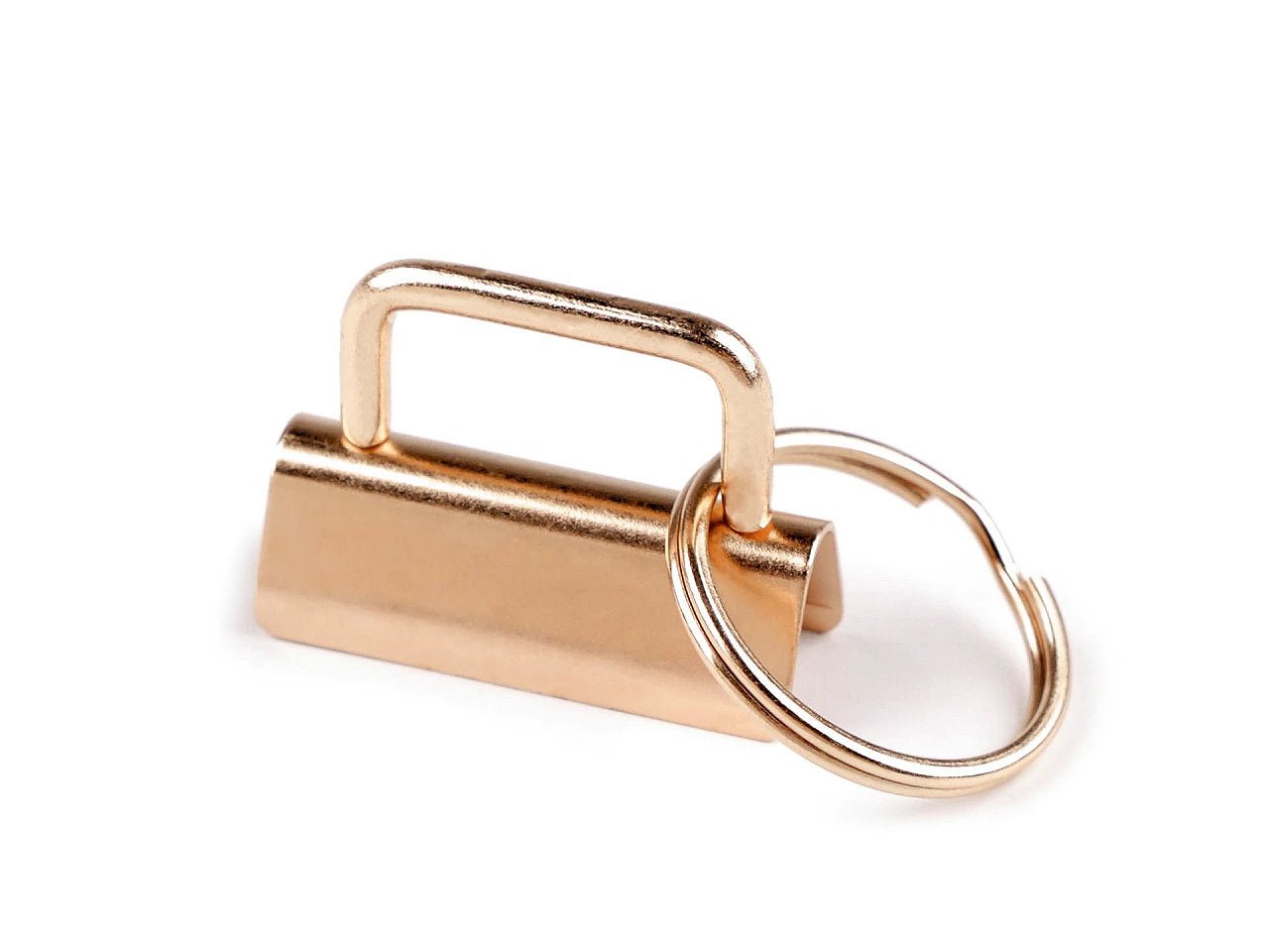 Image of keychain attachment with ring 32 mm – available at Charlotte Fabrics