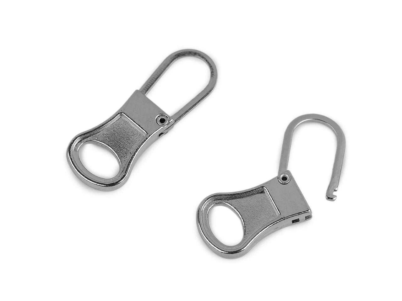 Image avec curseur de fermeture éclair métallique ouvrable pour réparation – 10 × 27 mm – disponible en ligne Šarlotes audumi
