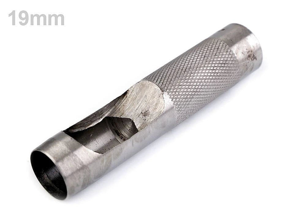 Image of fabric and leather hole punch Ø14; 17; 18; 19; 20; 22 mm – available at Šarlotes audumi