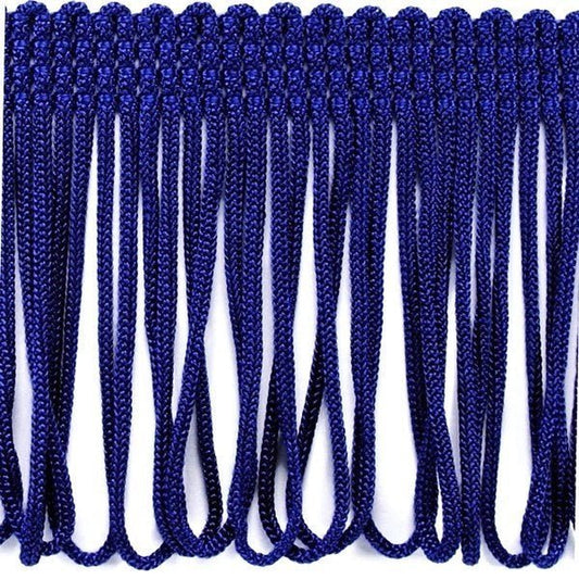 Attēls ar Bārkstis 8 cm plata - karaliski zila – pieejams Šarlotes audumi