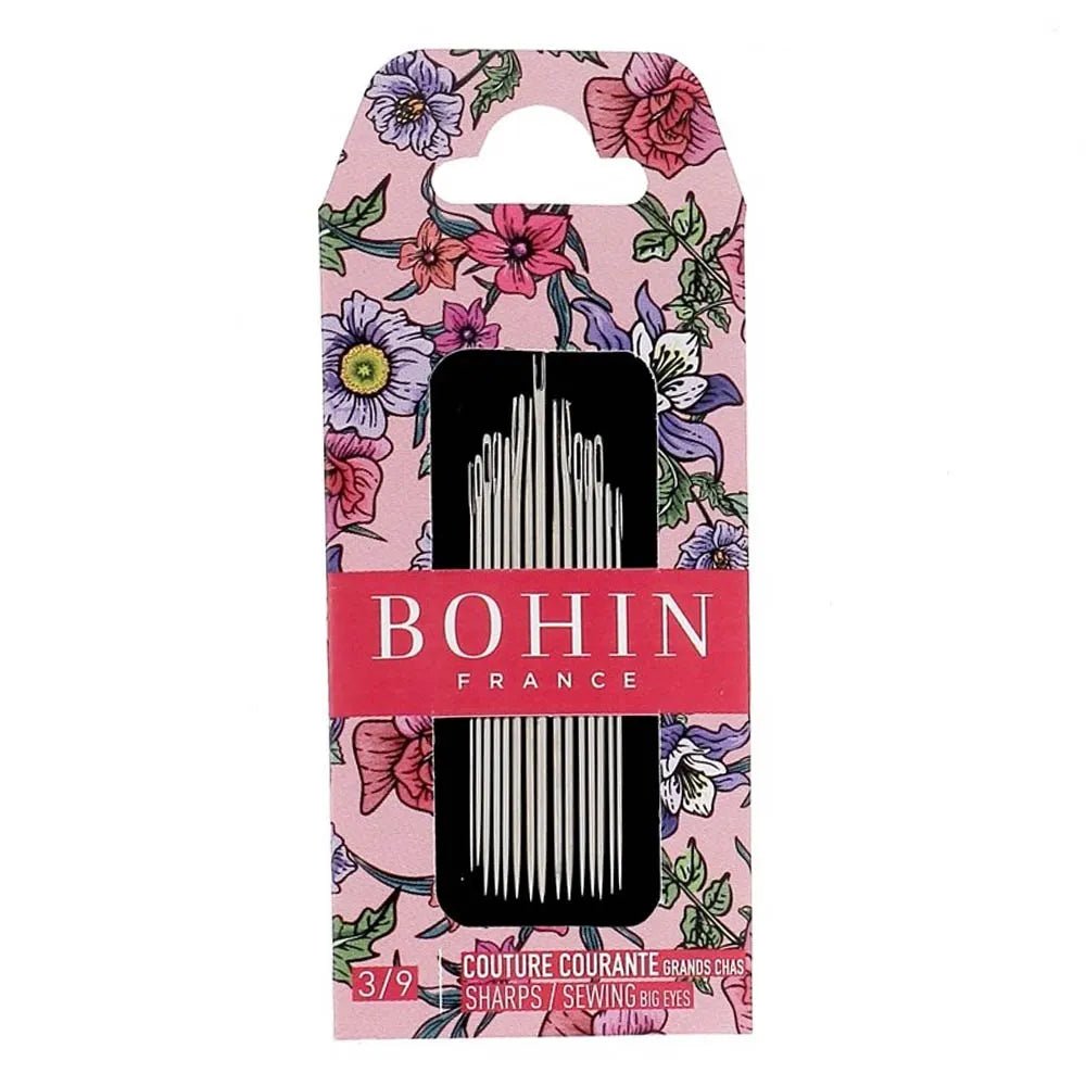 Image of BOHIN Blossom hand sewing needles No. 3–9 – 15 pcs. – available online at Charlotte's Fabrics