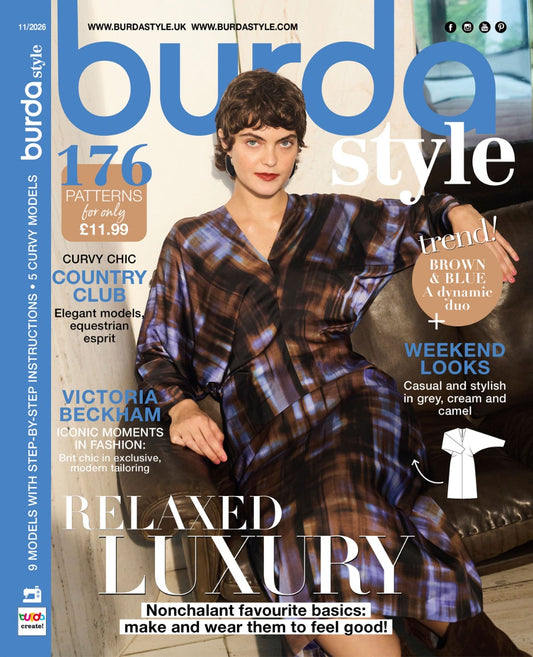 Burda Style 11/2026 – sewing magazine with patterns | November 2026
