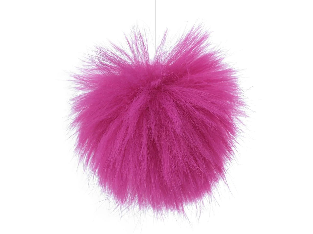 Image of pom-pom hats with loop Ø8 cm|in various shades – available at Šarlotes audumi