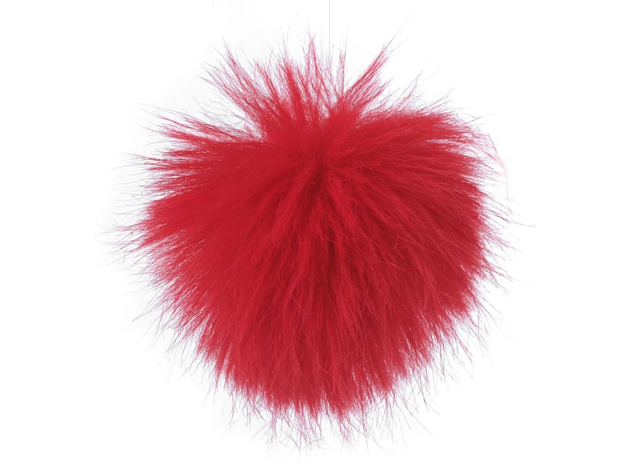Image of pom-poms for hats with a loop Ø8 cm|in various shades – available at Šarlotes audumi