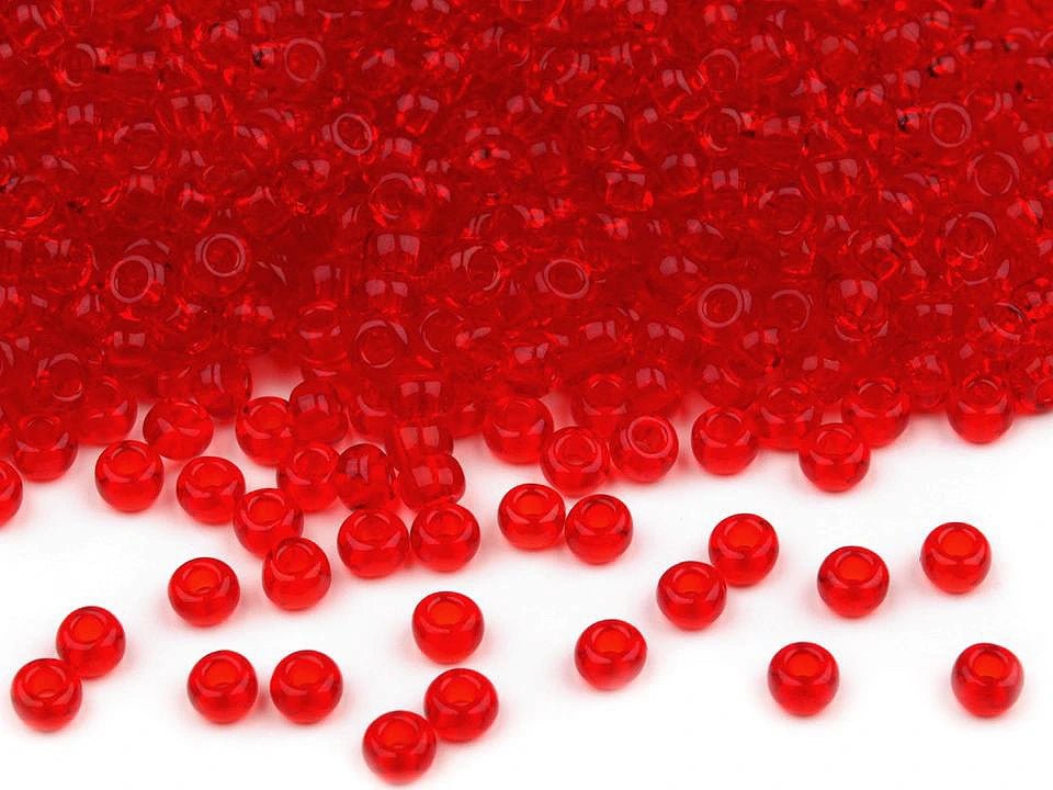 Image de perles en verre tchèque Preciosa 4,5 mm 20 g | nuances variées – disponible chez Šarlotes audumi
