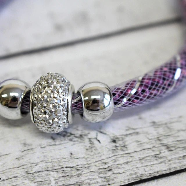 Image de perles « Charm » à effet métallique | 9 × 14 mm 10 pièces | couleurs assorties – disponible chez Šarlotes audumi