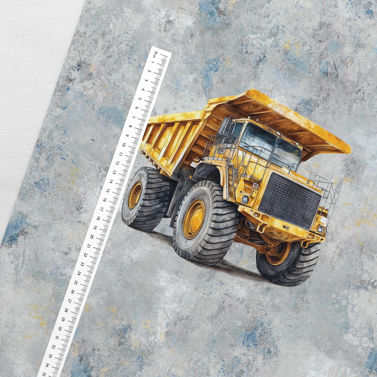 alt
Image with loop-knit panel 40x50 cm - construction site king 250 g/m² – available at Šarlotes audumi